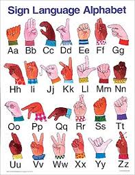 Buy Sign Language Alphabet Cheap Chart Cheap Charts Book