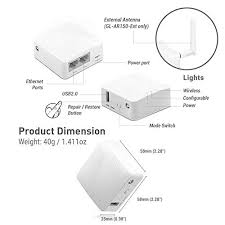 We did not find results for: Gl Inet Gl Ar150 Mini Travel Router With 2dbi External Antenna Wi Fi Converter Openwrt Pre Installed Repeater Bridge Inumastore