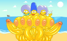 Rule34 - If it exists, there is porn of it  trashdrawy, marge simpson, patty  bouvier, selma bouvier  4382819