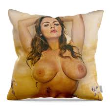 British Porn Star Sophie Dee Fan Art Throw Pillow by I Feel So ...