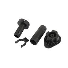A mounting bracket is built into this leg making installation a cinch. Adjustable Black Plastic Kitchen Cabinet Cupboard Plinth Foot Leg 4pcs Overstock 17673716