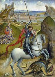 Rogier Van Der Weyden San Giorgio E Il Drago 1432 1435 Circa Washington National Gallery Of Saint George And The Dragon National Gallery Of Art Saint George
