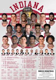 Native suffered an acl tear last fall, but is on the mend and preparing for fall camp. Indiana Basketball On Twitter The 2016 17 Schedule Poster Free For Fans In Attendance Saturday At Hoosier Hysteria