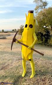 It's probably a bit too late to order a halloween outfit online, but you can still get some officially licensed amazon has a good selection of fortnite costumes for boys and fortnite swag to compliment your costume. Fortnite Peely Costume