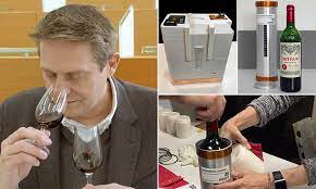 First Space Wine Is Tasted Following A 14 Month Stay On The International Space Station Daily Mail Online