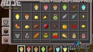 Minecraft pe mods & addons. More Food And Candy Mod For Minecraft Pe 0 10 4