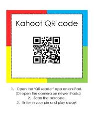 If your kahoot promo code won't apply or you get an error message, check whether the following even if you never used kahoot.it promo codes before, it will be extremely easy if you follow these 3. Kahoot Qr Code By Miss Barton S Class Teachers Pay Teachers