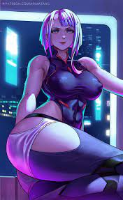 Lucy (Cyberpunk Edgerunnres)  Lucy (Edgerunners) :: Lucy (Cyberpunk  Edgerunners) :: Cyberpunk Edgerunners :: Cyberpunk Edgerunners :: Cyberpunk  2077 :: arimatang :: arimatang :: Cyberpunk 2077 :: art барышня :: art girl  ::