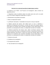 Check spelling or type a new query. Pdf Proyecto De Investigacion De Mercados Parte I Gloria Perea Academia Edu