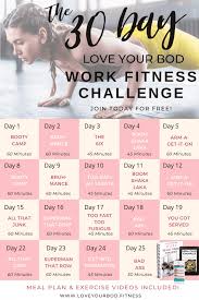 You'll do one workout a day to help develop a consistent habit, with most workouts lasting no more than 30 to 45 minutes. Free 30 Day Advanced Home Workout Challenge Love Your Bod