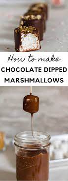 The Easiest Chocolate Covered Marshmallows Lifestyle Of A Foodie Recipe Chocolate Covered Marshmallows Recipes With Marshmallows Chocolate Dipped Marshmallows
