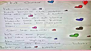 Berbeda dengan surat lamaran kerja yang ditulis tangan yang secara tidak langsung dapat menggambarkan kepribadian anda melalui tulisan. 8 Contoh Surat Cinta Tulisan Tangan Paling Romantis