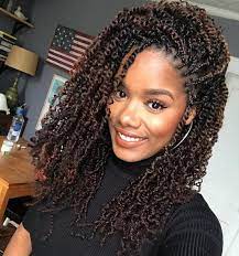The Transition From Permed Hair To Natural Hair Is A Process That Is Not Easy We Have Developed A Lis Twist Hairstyles Curly Hair Styles Box Braids Hairstyles
