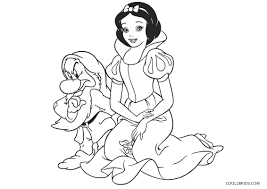 Homefun stuffcoloring pagessnow white and the seven dwarfs. Free Printable Snow White Coloring Pages For Kids
