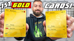 It was first released as part of the unbroken bonds expansion. Searching For 1st Ever Gold Pokemon Cards Very Rare Youtube