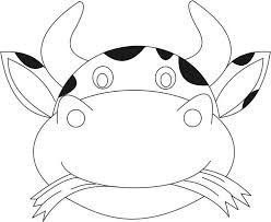 Pin By Maria Gracinda On Old Macdonald Had A Farm Cow Mask Animal Mask Templates Animal Masks