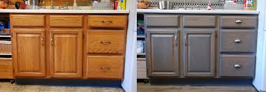 Nan refinished her kitchen cabinets about 2 years ago. Kitchen Cabinets West Interior Services