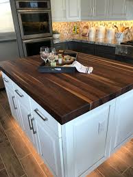 A deft blue kitchen range and if the cost of butcher block wood is priced too high for your decorating budget, you can fake the look using inexpensive poplar wood, the cheapest. 9 Best Kitchen Countertop Ideas For Any Kitchens Types Of Kitchen Counters Wood Countertops Kitchen Kitchen Remodel Kitchen Renovation