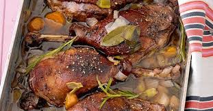 Geschmorte Gansekeulen Rezept Essen Rezepte Kochrezepte