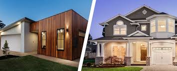 Modern paint usage can make these homes stand out like accents on gables and eaves. Craftsman Vs Contemporary Differences New American Funding