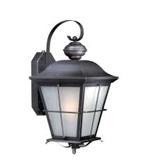 New Haven Smart Lighting 1 Light Outdoor Wall Sconce With Photocell And Motion Sensor Motion Sensor Lights Outdoor Vaxcel Outdoor Wall Sconce