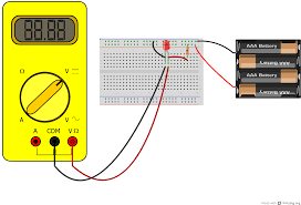 The Multimeter Volts And Amps Backward Workshop Fritzing