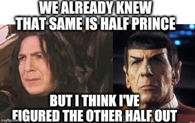 Bookbub offers a great personalized. Snape Snape Meme Memes Harry Potter Memes Harry Potter Spok Spok Memes Vulcan Vulcan Memes Snape Ancestry Half Blood Prince Poti Memes Gifs Imgflip