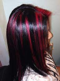 Pin By Gladis Castillo Y On Hair Color Red Violet Hair Color Colored Hair Tips Matrix Hair Color