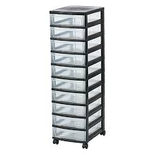 Rollcontainer L X B X H 38 X 30 X 105 5 Cm 10 Schubladen Kunststoff Bauhaus
