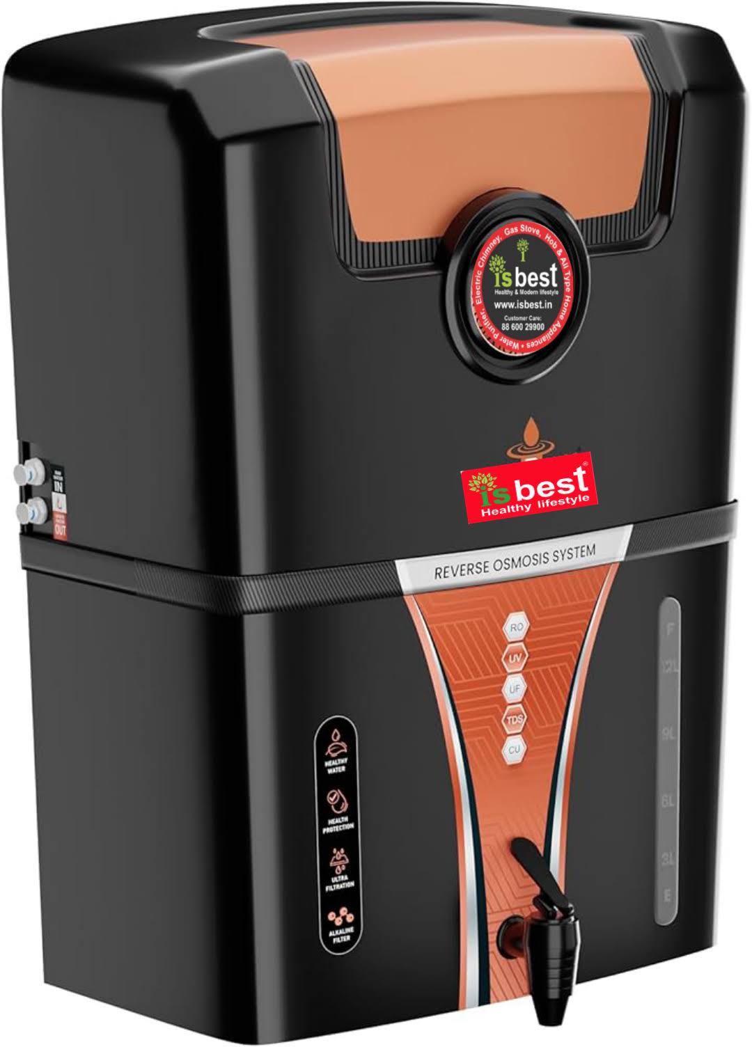 Black Color Copper Alkaline RO product image