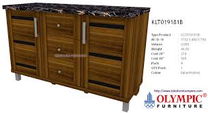 Model terbaru, minimalis dan mewah. Harga Kitchen Set Olimpic Kbs019181b Aurora Sudut Bawah 1 Pintu