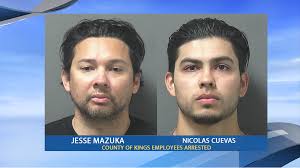 Officials say 2 Kings County employees busted in burglary