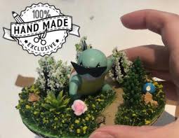 Buy Valentines Handmade Terrarium Diorama Pokeball Baubles Planter Proposal  Terrainium Birthday Invitation Card TCG Gift Anniversary Christmas Online  in India