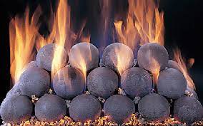 Choose white and you'll have got an impeccable fireplace finishing as it's unique and refined. Buy Ceramic Fire Ball Spheres Online Diamond Fire Glass