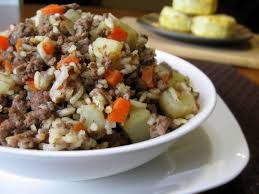 Easy Venison And Rice Recipe Venison Recipes Deer Meat Recipes Ground Venison Recipes
