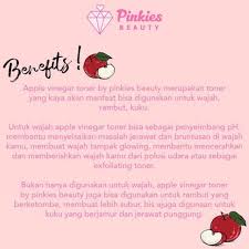 Just check out the reviews. Toner Cuka Apel Pinkies Beauty 100 Ml Best Seller Shopee Indonesia