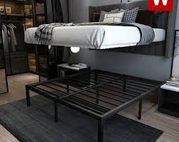 Check spelling or type a new query. Platform Tufted Bed Extra Wide Tall California King Queen Full Etsy In 2021 Bed Frame And Headboard Bed Frame With Storage Luxury Room Bedroom