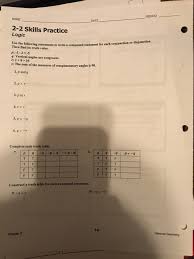 Some of the worksheets for this concept are unit 1 angle relationship answer key gina wilson ebook, springboard algebra 2 unit 8 answer key, unit 3 relations and functions, gina wilson unit 8 quadratic equation. Solved Name Ohsw Rete Date 2 1c 11 Unit 2 Logic Proo Chegg Com