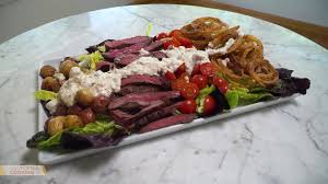 Fig salad with pecans & goat cheese for the salad: Jessica S Steak Dinner Salad Is Sure To Wow Your Dinner Party Guests Ktla