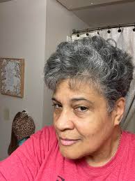 Colored hair to get rid of gray hairs