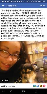 She needs to be found so she can be returned to her family.
