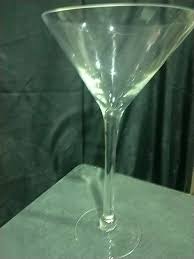 Why not use this giant cocktail shaker to mix your drink? 1x Giant Martini Glass Vase Or Bowl Number8 Bid Number 8 Solutions Ltd