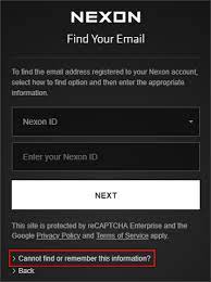Using Account Self-Service – Maplestory