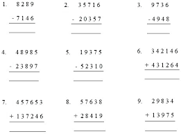 Grade 3 addition and subtraction. Worksheet Subtracting Free Printable Math Addition Worksheets Grade 3 Image Inspirations Subtraction Sumnermuseumdc Org