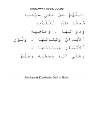 Select the following files that you wish to download or play stream, if you do not find them, please search only for artist, song, video title. Sholawat Tibbil Qulub Docx