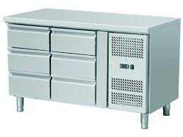 Startseite » kühlung & vitrinen » kühltisch » kühltisch 2 schubladen saro kylja 2110 tn b beschreibung. Gastro Kuhltisch 6 Schubladen 1355 X 700 X 860 Mm Ohne Aufkantung K 1 686 00