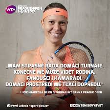 Tenis online, tenisové turnaje, 1. Tenisovy Svet On Twitter Lucie Hradecka Si Zatim Domaci Turnaj J T Banka Prague Open Uziva
