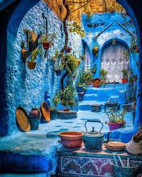 Repost Travelling Morocco If You Are A A Blue Sky Thinker And Dream Big Chefchaouen Is The Place To Be Follow Us For More Da Chefchaouen Blue City Morocco