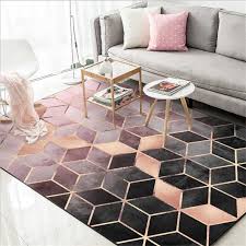 Carpet And Rugs For Home Living Room Area Rugs Rose Gold Pink Gradient Diamond Lattice Carpet Area Rug For Living Room Floor Mat Carpet Aliexpress Area Room Rugs Rugs In Living