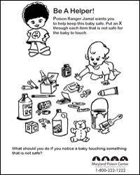 Home Safety Poison Worksheets Free Poison Prevention Fun Education Kids Sensory